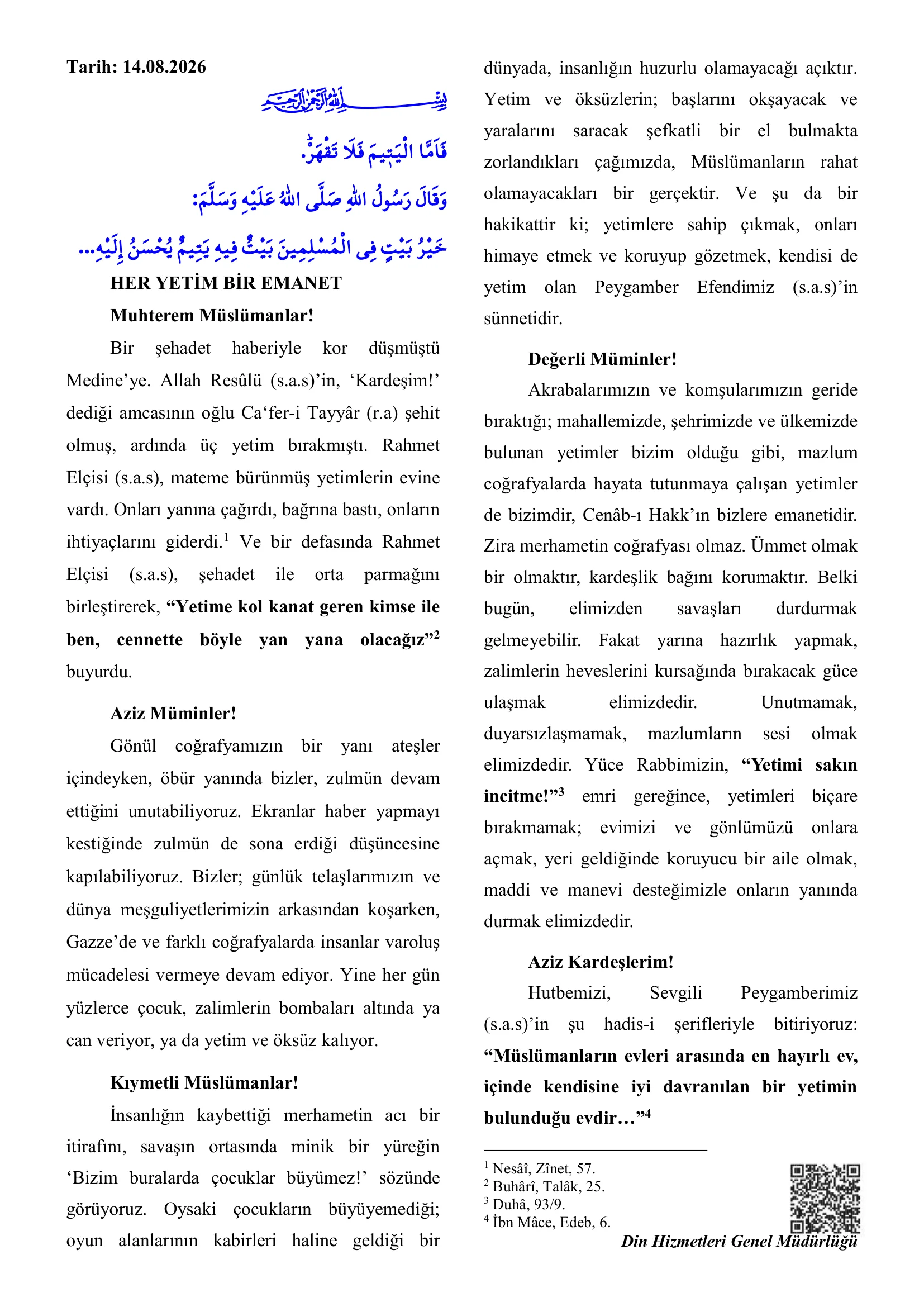 Her Yetim Bir Emanet.webp