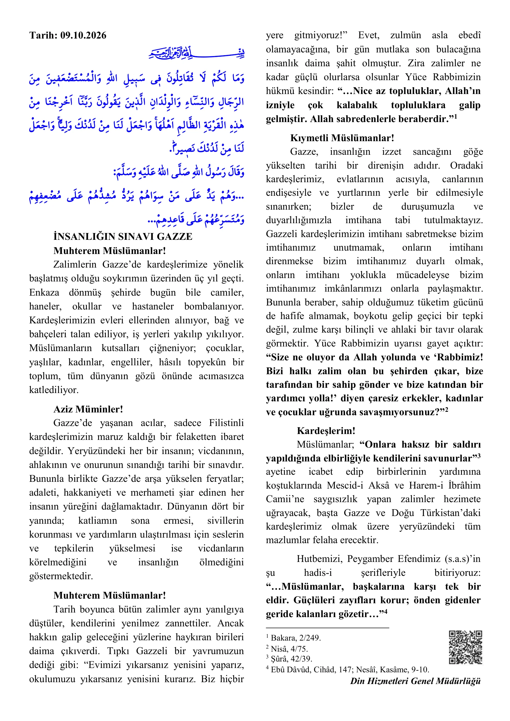 İnsanligin Sinavi Gazze.webp